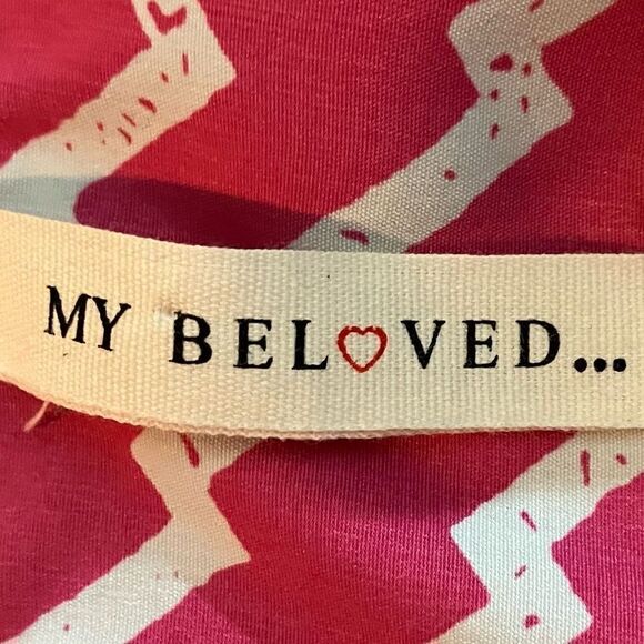 My Beloved Pink Chevron Romper/ SZ: M / EUC - Picture 7 of 7